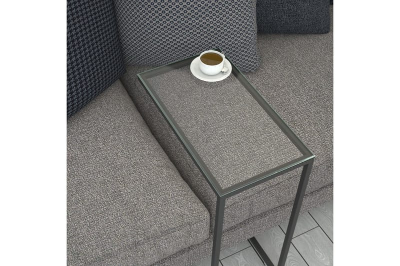 Sidebord Mertha 46 cm - Svart - Møbler - Bord - Avlastningsbord & sidobord - Lampebord & sidebord