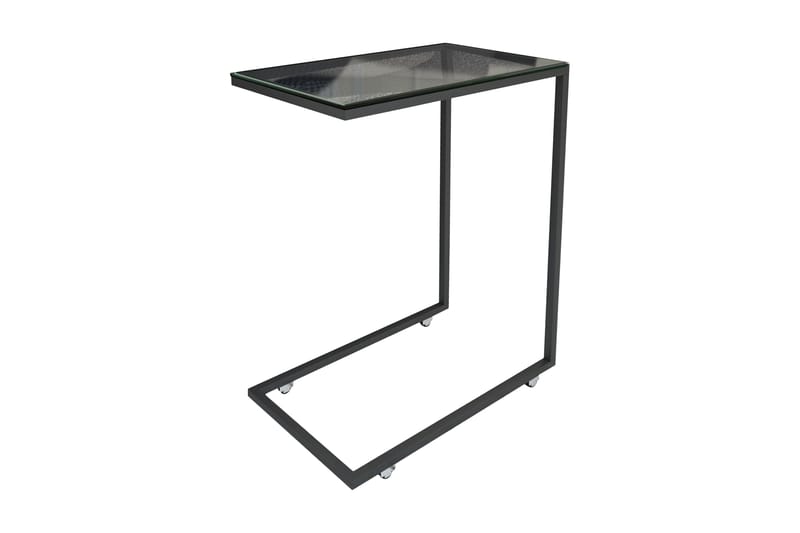 Sidebord Mertha 46 cm - Svart - Møbler - Bord - Avlastningsbord & sidobord - Lampebord & sidebord