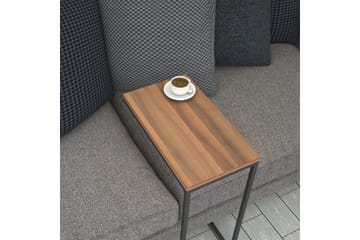 Sidebord Mertha 46 cm - Valnøtt - Møbler - Bord - Avlastningsbord & sidobord - Lampebord & sidebord