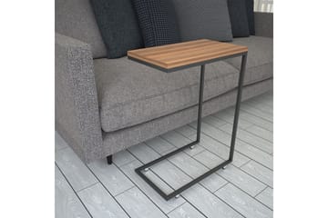 Sidebord Mertha 46 cm - Valnøtt - Møbler - Bord - Avlastningsbord & sidobord - Lampebord & sidebord