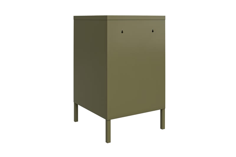 Sidebord Moriah 38x40 cm Olivengrønn - Dorel Home - Møbler - Bord - Avlastningsbord & sidobord - Lampebord & sidebord