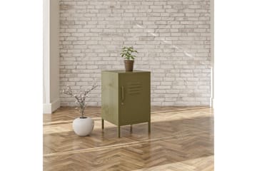 Sidebord Moriah 38x40 cm Olivengrønn - Dorel Home - Møbler - Bord - Avlastningsbord & sidobord - Lampebord & sidebord