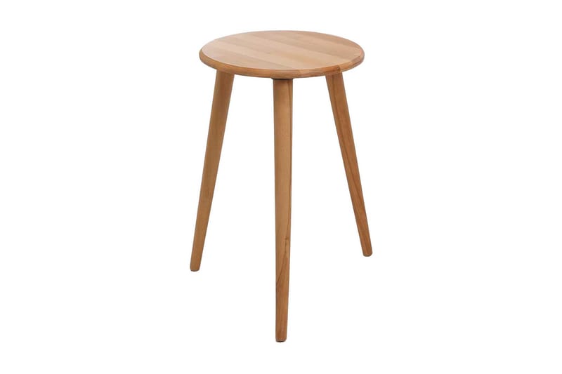Sidebord Morivo 40x60x40 cm Rundt - Eik - Brettbord og småbord - Lampebord & sidebord