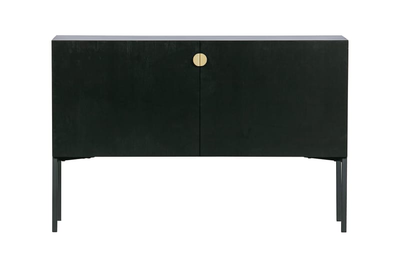 Sidebord Nikarlby 116 cm - Svart - Lampebord & sidebord - Brettbord og småbord