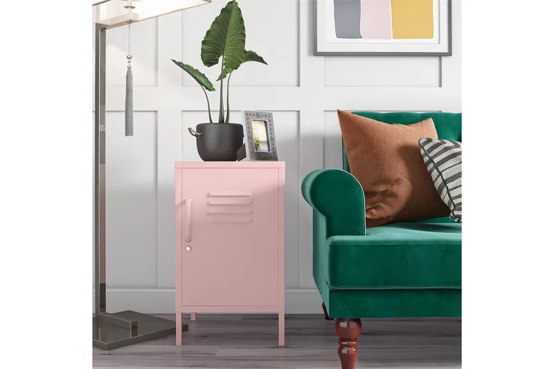 Sidebord Tamlin 38x40 cm Rosa - Novogratz - Møbler - Bord - Avlastningsbord & sidobord - Lampebord & sidebord