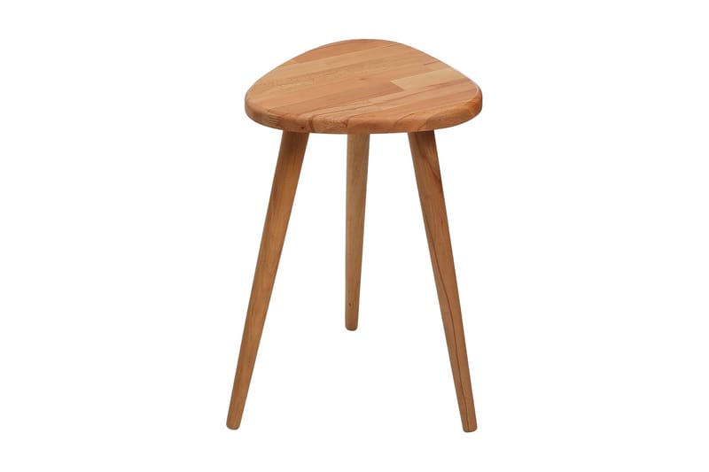 Sidebord Tylerin 38x60x38 cm Rundt - Eik - Brettbord og småbord - Lampebord & sidebord
