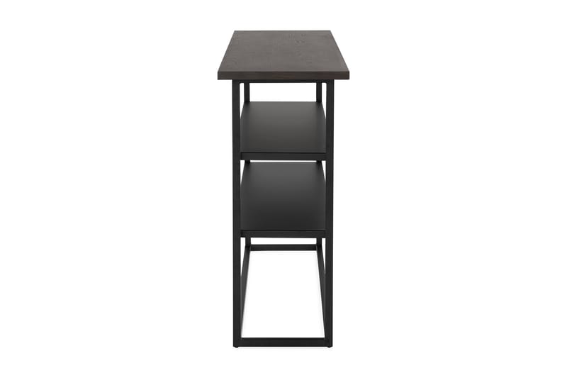 Sidebord Valdex 40 cm - Mørkebrun/Mattsvart - Lampebord & sidebord - Brettbord og småbord