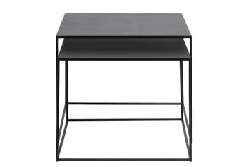 Sidebord Venim 2 st - Svart - Møbler - Bord - Avlastningsbord & sidobord - Lampebord & sidebord