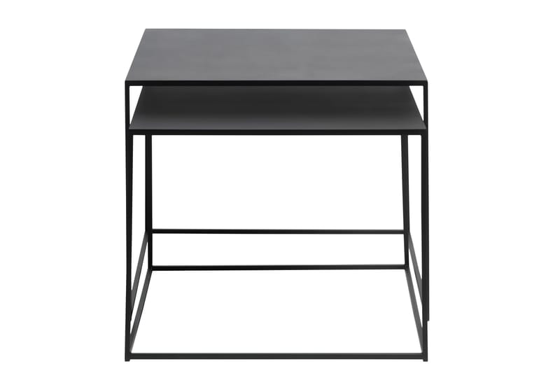 Sidebord Venim 2 st - Svart - Møbler - Bord - Avlastningsbord & sidobord - Lampebord & sidebord