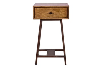 Skybox Sidebord 45 cm - Natur/Metall - Møbler - Bord - Avlastningsbord & sidobord - Lampebord & sidebord