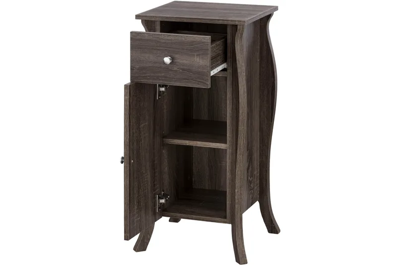 Talkon Sidebord 38 cm - Mørkebrun - Møbler - Bord - Avlastningsbord & sidobord - Lampebord & sidebord