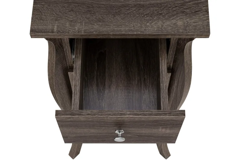 Talkon Sidebord 38 cm - Mørkebrun - Møbler - Bord - Avlastningsbord & sidobord - Lampebord & sidebord