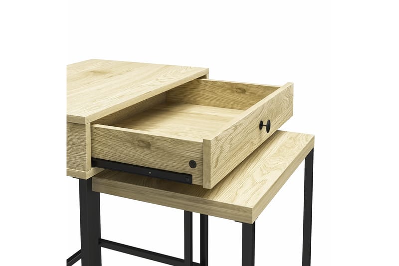 Tamlin Sidebord 56x40 cm Brun - Novogratz - Møbler - Bord - Avlastningsbord & sidobord - Lampebord & sidebord