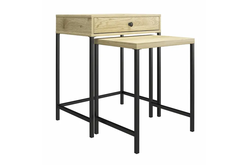 Tamlin Sidebord 56x40 cm Brun - Novogratz - Møbler - Bord - Avlastningsbord & sidobord - Lampebord & sidebord