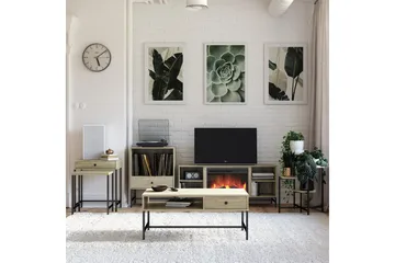 Tamlin Sidebord 56x40 cm Brun - Novogratz - Møbler - Bord - Avlastningsbord & sidobord - Lampebord & sidebord