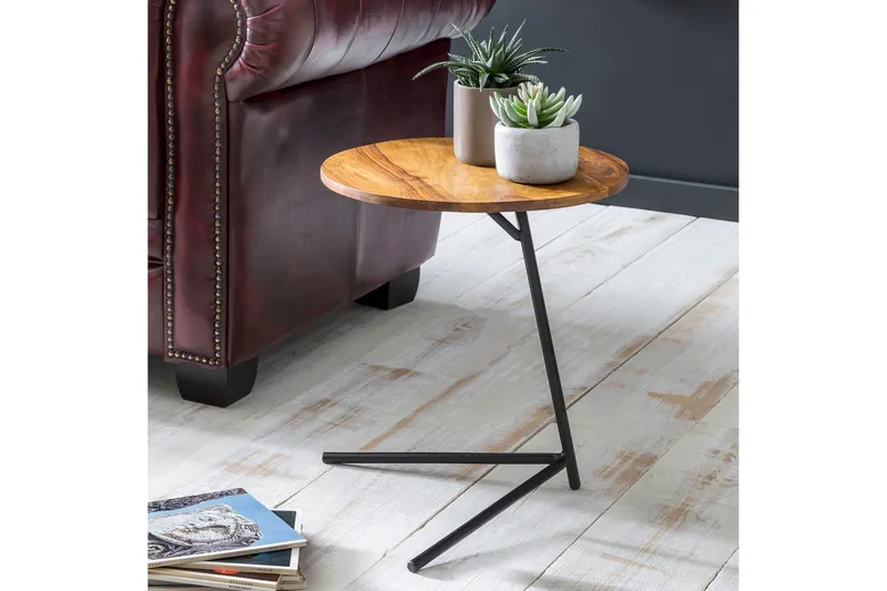 Welcher Avlastningsbord 40 cm - Brun - Møbler - Bord - Avlastningsbord & sidobord - Lampebord & sidebord