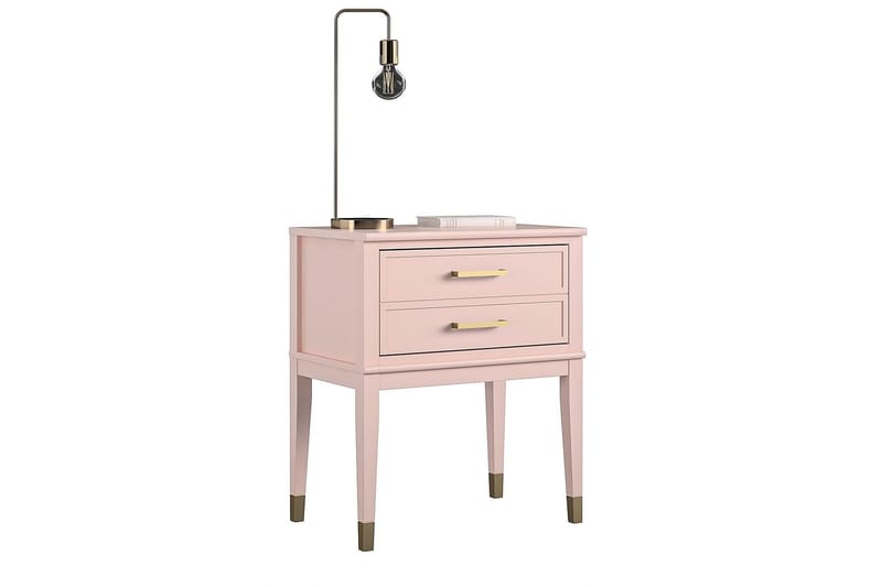 Westerleigh Avlastningsbord 60 cm Rosa - CosmoLiving - Møbler - Bord - Avlastningsbord & sidobord - Lampebord & sidebord