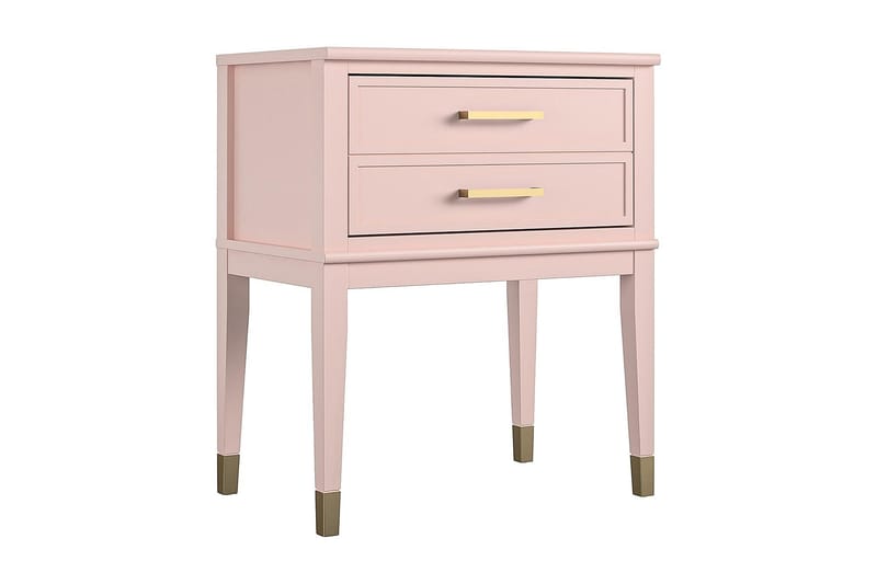 Westerleigh Avlastningsbord 60 cm Rosa - CosmoLiving - Møbler - Bord - Avlastningsbord & sidobord - Lampebord & sidebord