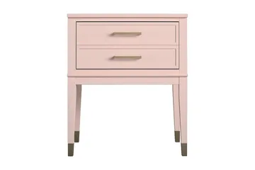 Westerleigh Avlastningsbord 60 cm Rosa - Møbler - Bord - Avlastningsbord & sidobord - Lampebord & sidebord