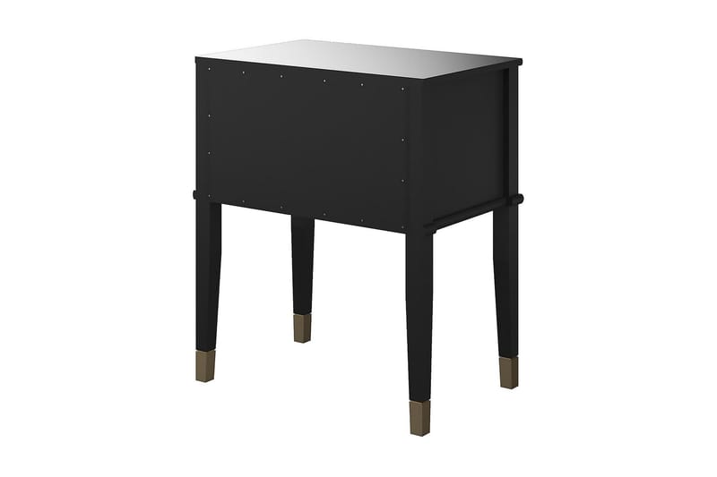 Westerleigh Avlastningsbord 60 cm Svart/Gull - CosmoLiving - Møbler - Bord - Avlastningsbord & sidobord - Lampebord & sidebord