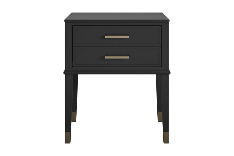 Westerleigh Avlastningsbord 60 cm Svart/Gull, CosmoLiving