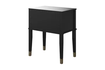 Westerleigh Avlastningsbord 60 cm Svart/Gull - Møbler - Bord - Avlastningsbord & sidobord - Lampebord & sidebord