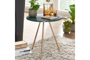 Wilhem Sidebord 38 cm Rund - Grønn - Møbler - Bord - Avlastningsbord & sidobord - Lampebord & sidebord