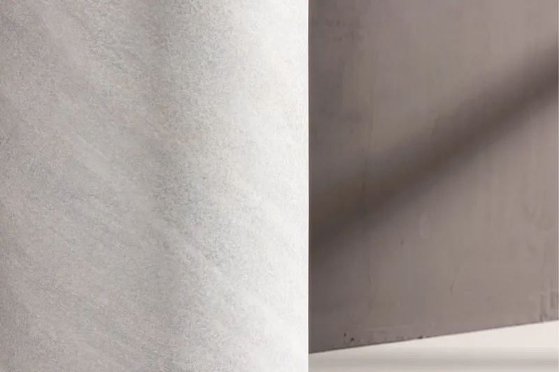 York Travertin Sidebord 50 cm - Grå - Møbler - Bord - Avlastningsbord & sidobord - Pidestall & blomsterpidestall