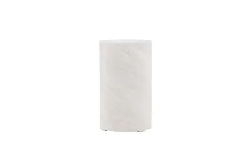 York Travertin Sidebord 50 cm - Grå - Møbler - Bord - Avlastningsbord & sidobord - Pidestall & blomsterpidestall