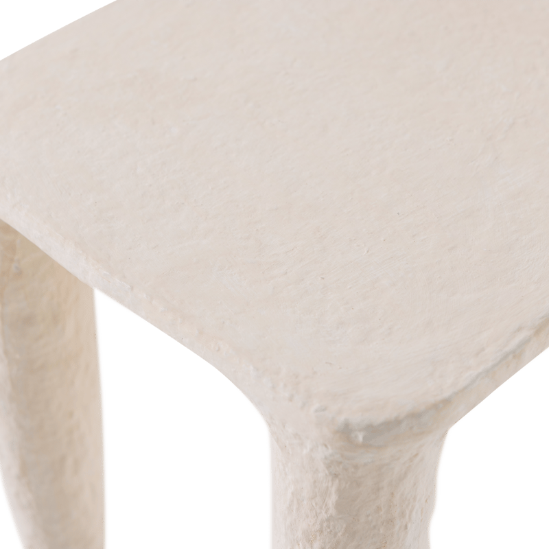 Lavt sidebord Papier Vion 40 cm - Offwhite - Møbler - Bord - Avlastningsbord & sidobord - Lampebord & sidebord