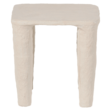 Lavt sidebord Papier Vion 40 cm - Offwhite - Møbler - Bord - Avlastningsbord & sidobord - Lampebord & sidebord