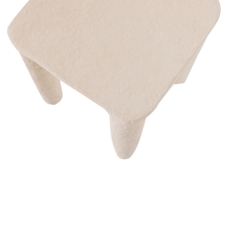 Lavt sidebord Papier Vion 40 cm - Offwhite - Møbler - Bord - Avlastningsbord & sidobord - Lampebord & sidebord