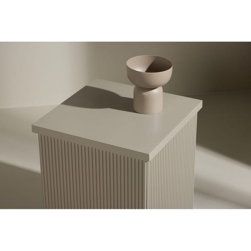 Lenox Sidebord 40 cm - Beige - Møbler - Bord - Avlastningsbord & sidobord - Lampebord & sidebord