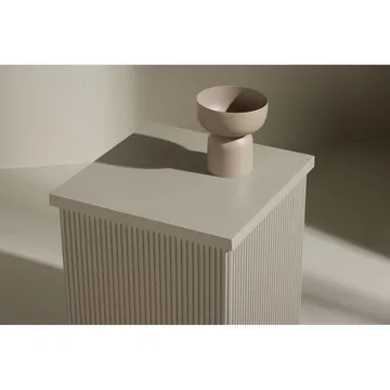 Lenox Sidebord 40 cm - Beige - Møbler - Bord - Avlastningsbord & sidobord - Brettbord og småbord