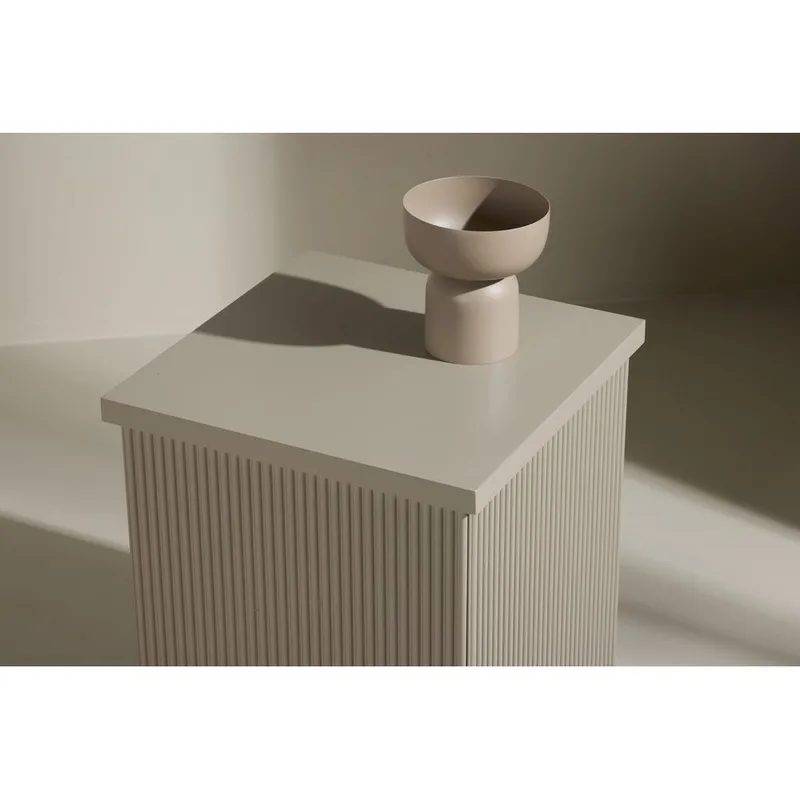 Lenox Sidebord 40 cm - Beige - Møbler - Bord - Avlastningsbord & sidobord - Brettbord og småbord