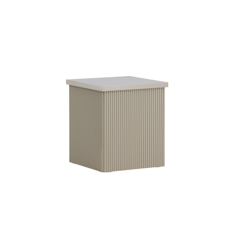 Lenox Sidebord 40 cm - Beige - Møbler - Bord - Avlastningsbord & sidobord - Lampebord & sidebord