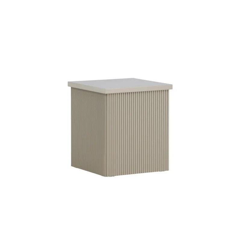 Lenox Sidebord 40 cm - Beige - Møbler - Bord - Avlastningsbord & sidobord - Brettbord og småbord