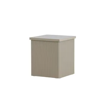 Lenox Sidebord 40 cm - Beige - Møbler - Bord - Avlastningsbord & sidobord - Lampebord & sidebord