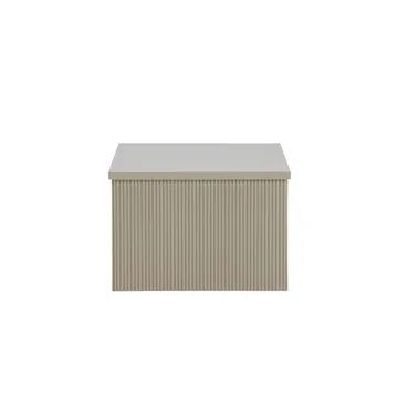 Lenox Sidebord 80 cm - Beige - Møbler - Bord - Avlastningsbord & sidobord - Lampebord & sidebord