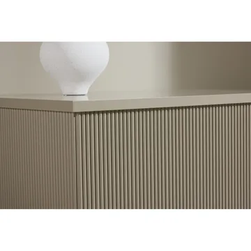 Lenox Sidebord 80 cm - Beige - Møbler - Bord - Avlastningsbord & sidobord - Lampebord & sidebord