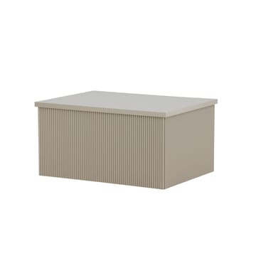 Lenox Sidebord 80 cm - Beige - Møbler - Bord - Avlastningsbord & sidobord - Lampebord & sidebord