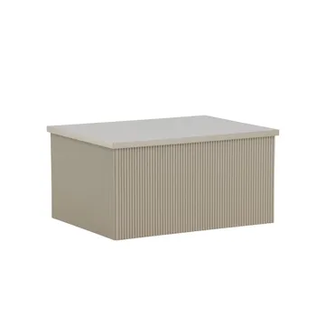 Lenox Sidebord 80 cm - Beige - Møbler - Bord - Avlastningsbord & sidobord - Lampebord & sidebord