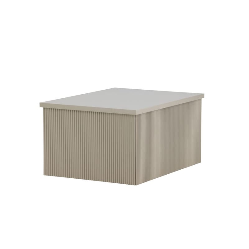 Lenox Sidebord 80 cm - Beige - Møbler - Bord - Avlastningsbord & sidobord - Lampebord & sidebord