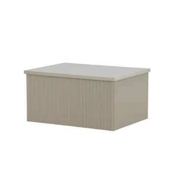 Lenox Sidebord 80 cm - Beige - Møbler - Bord - Avlastningsbord & sidobord - Lampebord & sidebord