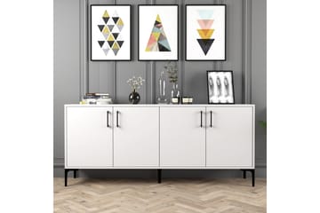 Levents Avlastningsbord 180 cm - Hvit - Møbler - Bord - Avlastningsbord & sidobord - Konsollbord & gangbord
