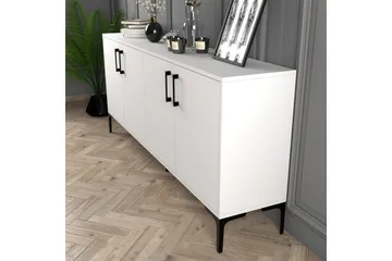 Levents Avlastningsbord 180 cm - Hvit - Møbler - Bord - Avlastningsbord & sidobord - Konsollbord & gangbord