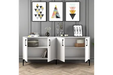 Levents Avlastningsbord 180 cm - Hvit - Møbler - Bord - Avlastningsbord & sidobord - Konsollbord & gangbord