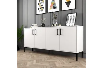 Levents Avlastningsbord 180 cm - Hvit - Møbler - Bord - Avlastningsbord & sidobord - Konsollbord & gangbord