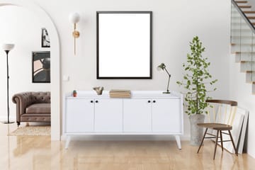 Linlai Avlastningsbord 150 cm - Hvit - Møbler - Bord - Avlastningsbord & sidobord - Konsollbord & gangbord