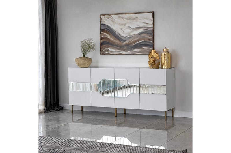 Lissione Konsollbord 180 cm - Hvit - Oppbevaring - Oppbevaringsmøbler - Sideboard & skjenk